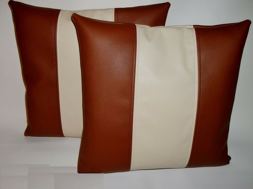 Tan brown cream stripe - &,